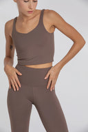 Estela Crop Top Espresso