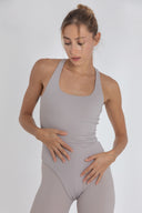Magnolia Bodysuit Taupe
