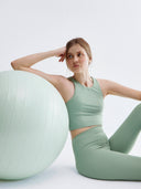 Rosa Crop Top Matcha